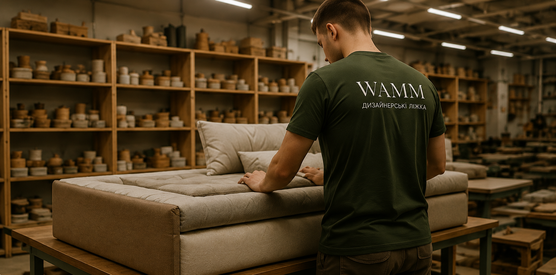 Crafting comfort in a cozy workshop